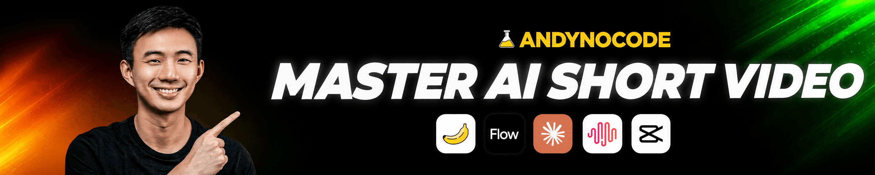 AndyNoCode Master AI Short Video