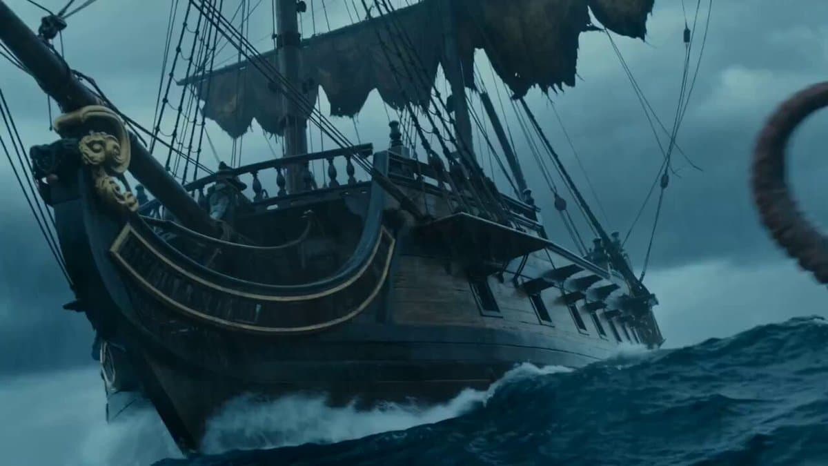 Kraken attacks a pirate ship preview