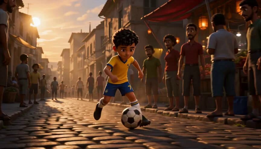 Cinematic Soccer Journey Across the World preview