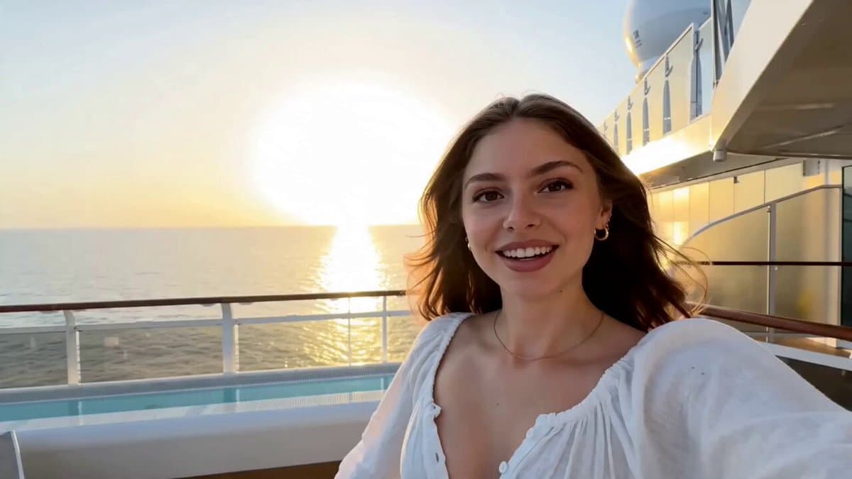 Luxury Cruise Travel Influencer Vlog preview