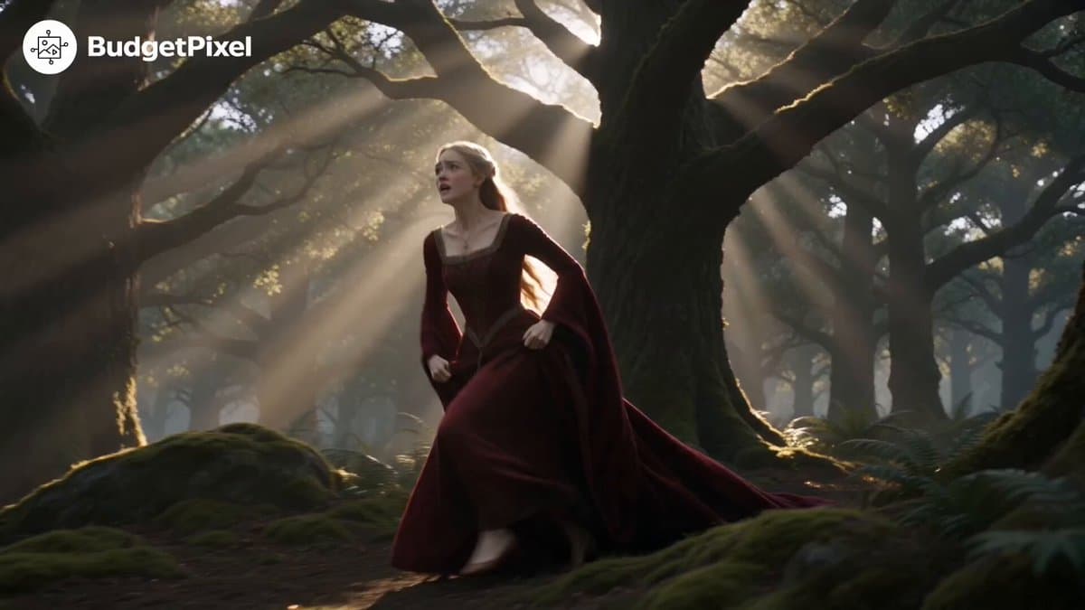 Warrior and Lion Courage Scene preview
