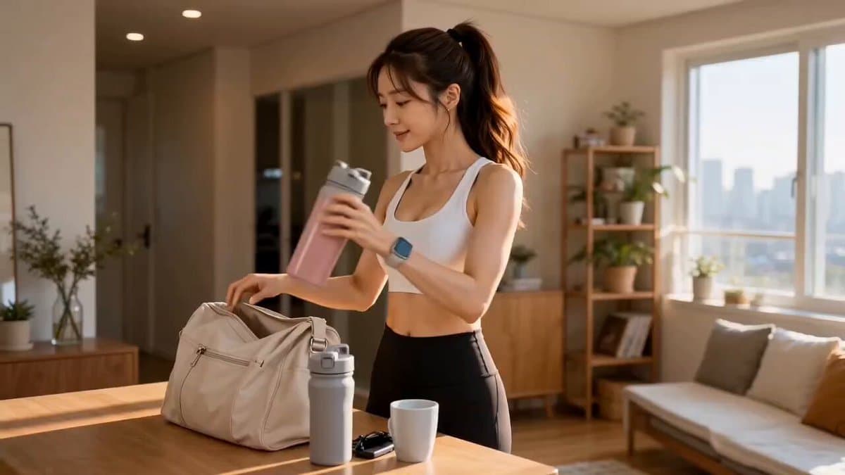 Korean Fitness Lifestyle Vlog preview