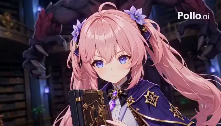 Anime RPG Magic Library Battle preview