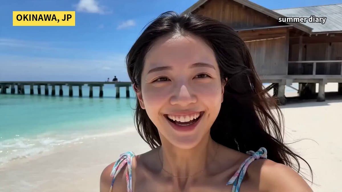 Okinawa Summer Beach Smartphone Vlog preview