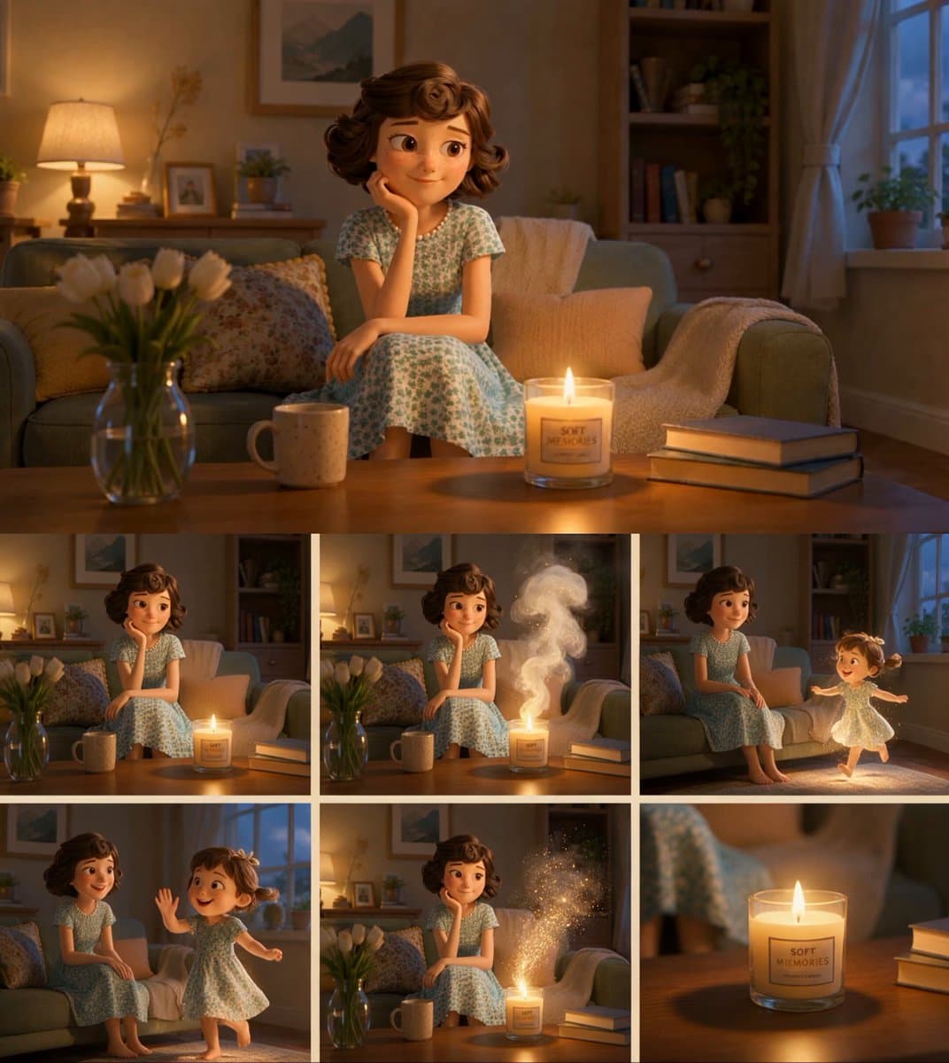 Nostalgic 3D Candle Commercial preview