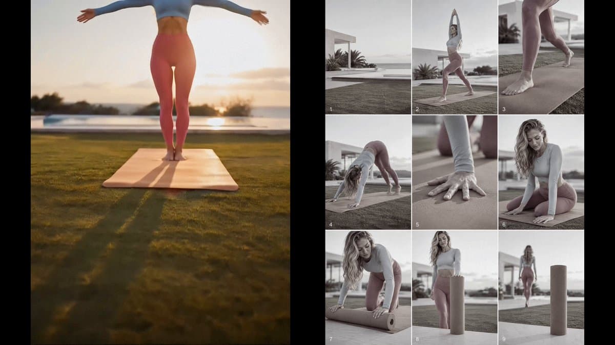Yoga Mat Luxury Commercial preview