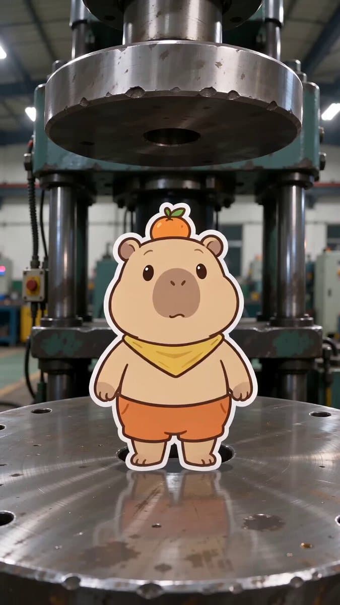Capybara vs. Hydraulic Press Animation preview