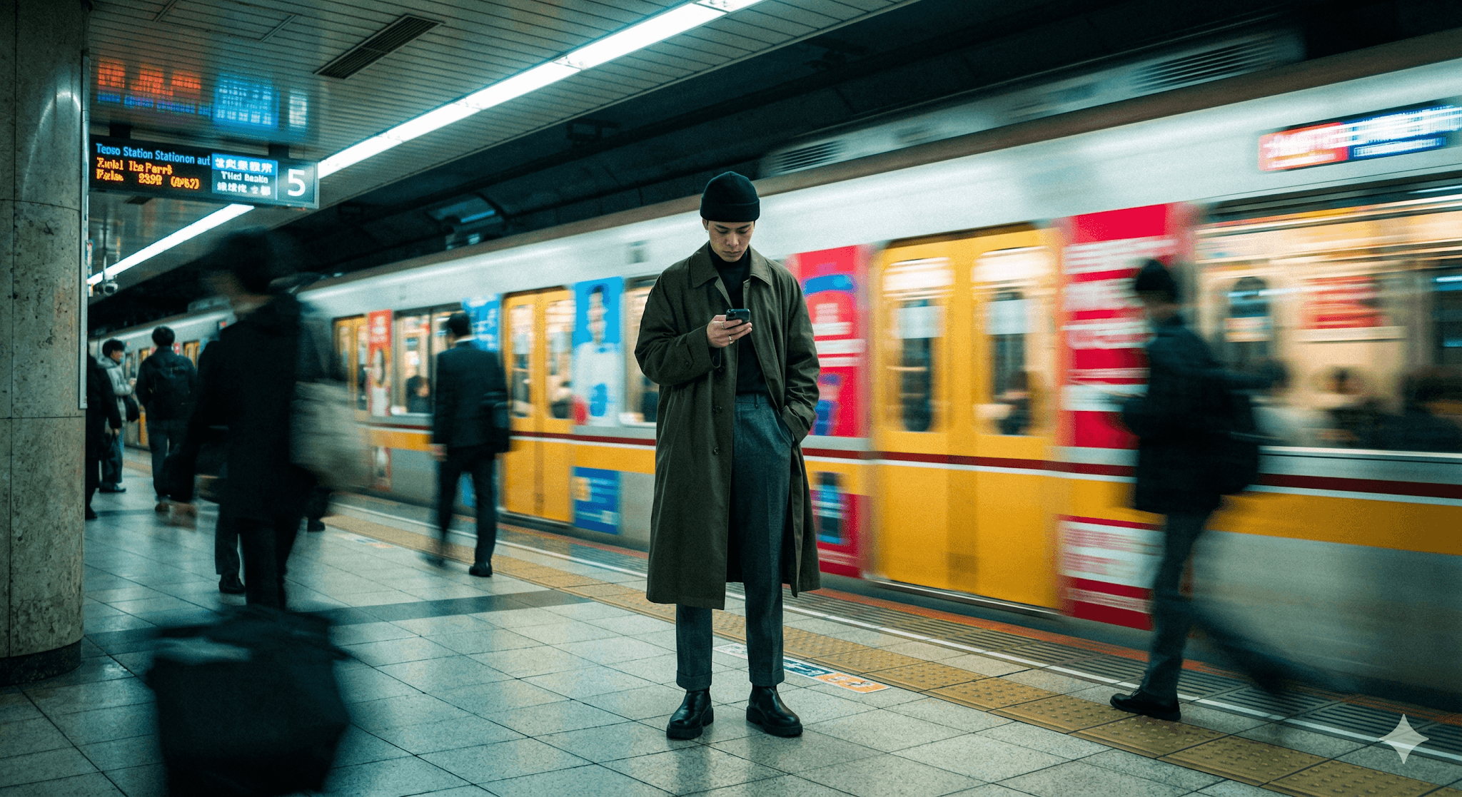 Editorial Busy Subway Platform preview
